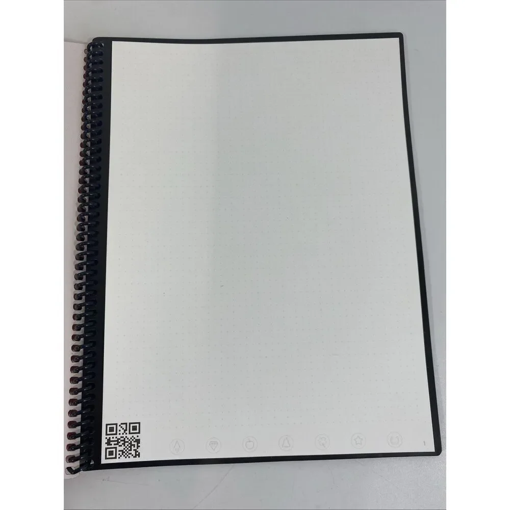 Rocketbook EVR-LR Reusable Wirebound Notebook - Red 8.5” X 11”‎